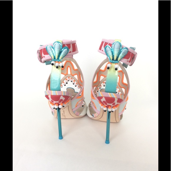 Sophia Webster Nectarine Nereida Heels - Picture 5 of 8