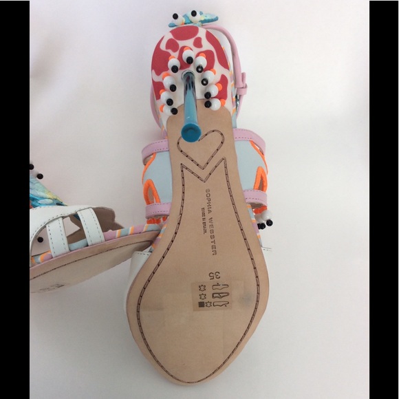 Sophia Webster Nectarine Nereida Heels - Picture 6 of 8