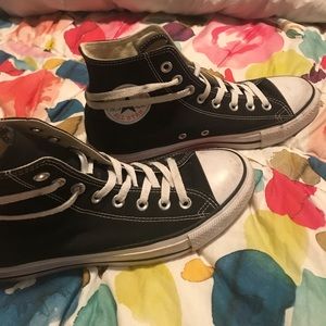 Black converse All stars
