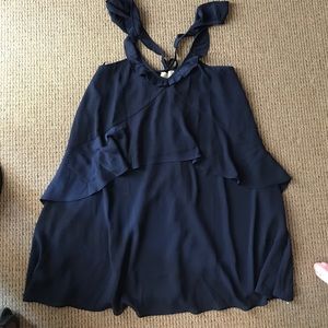 NWT Lulus navy cocktail dress