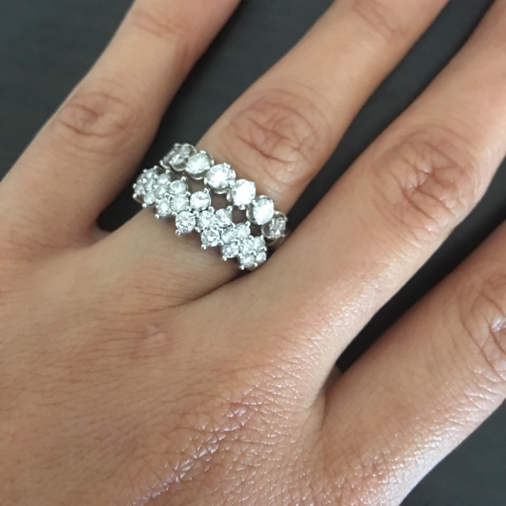 Diamond bands. Both listed separately in closet