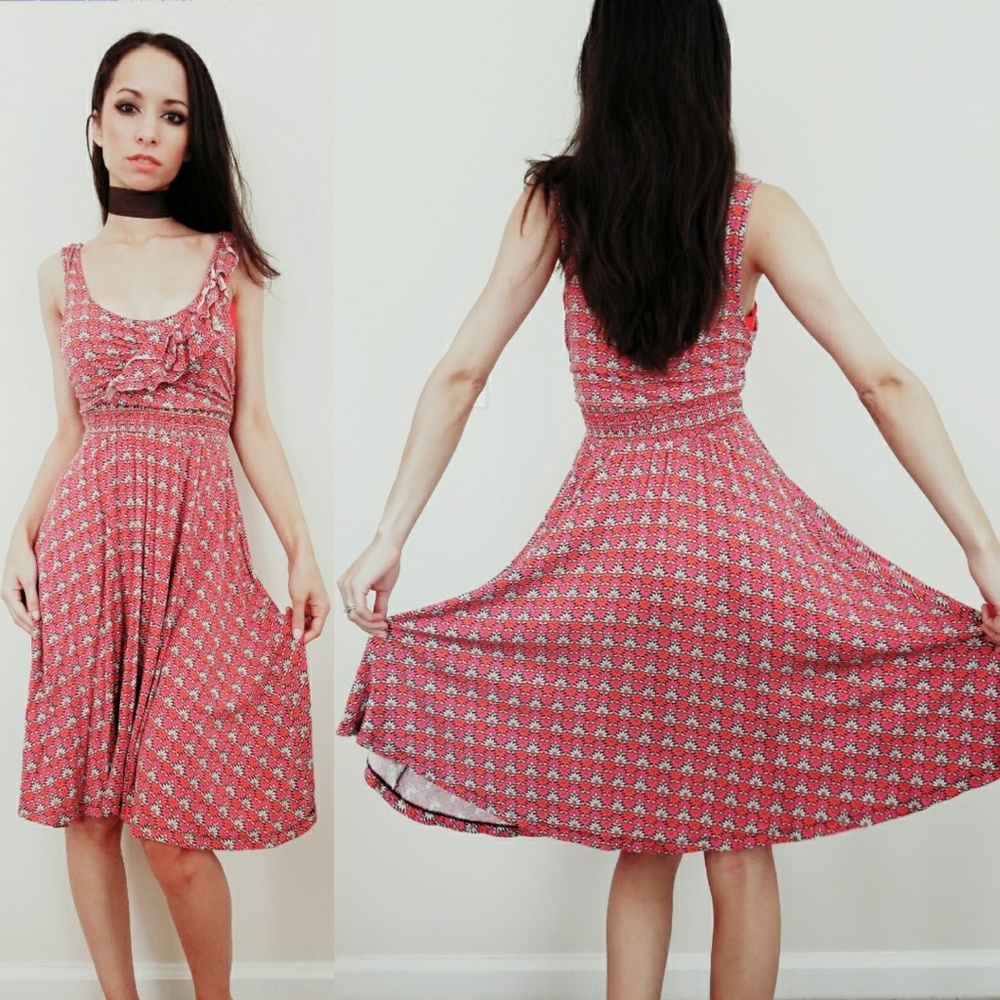 Summer floral dress