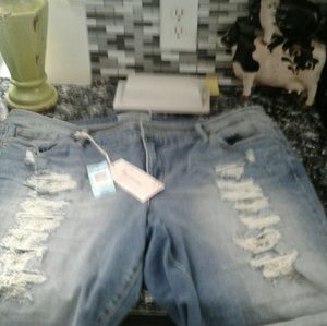 My Boyfriend's Jean Shorts