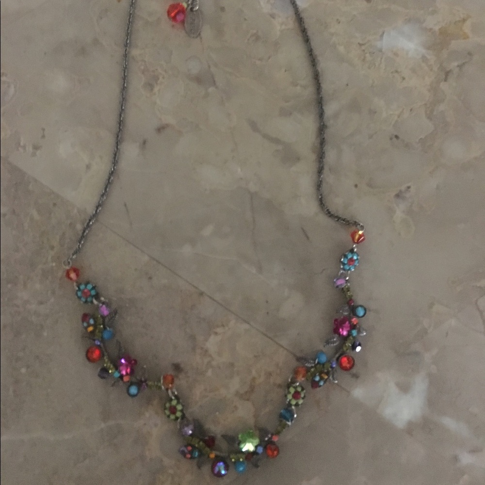 Petite scalloped necklace by Firefly