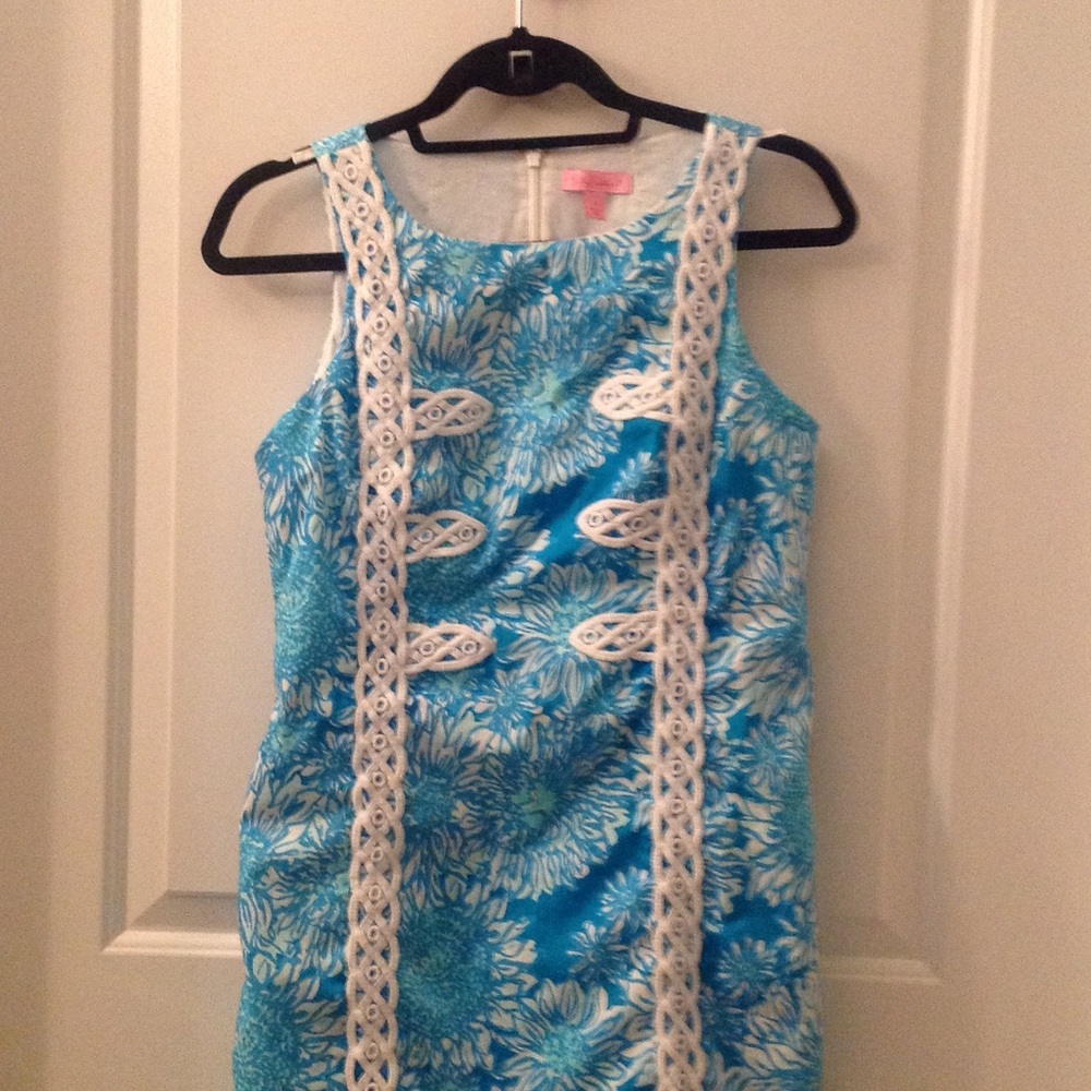 Lilly Pulitzer blue shift 6