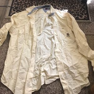 Yellow Tommy Hilfiger button up