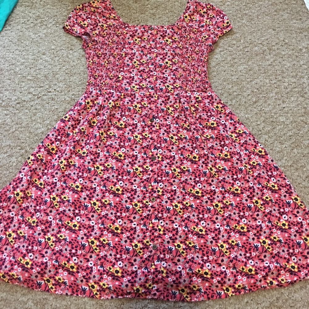 Floral print dress
