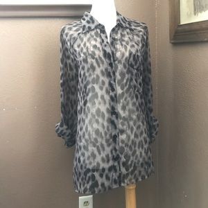 Torrid sheer tunic blouse