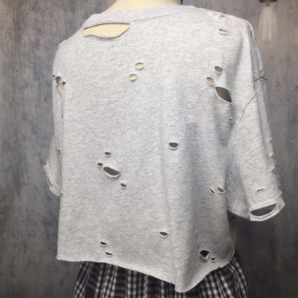 STAR WARS NEW HOPE DISTRESSED GEMSTONE CROP TOP!! - Picture 5 of 8