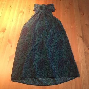 Tucker halter neck top worn once EUC