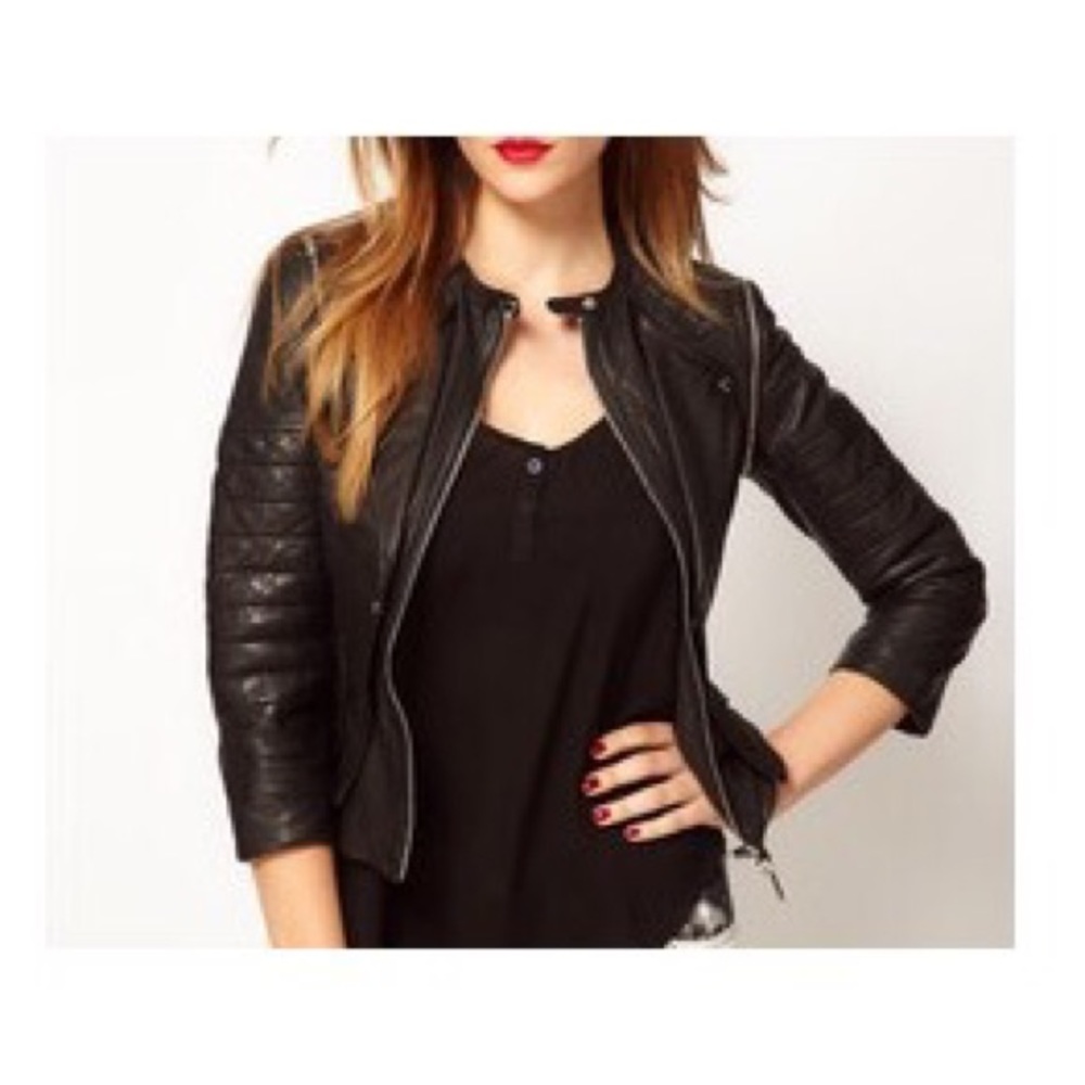 Karen Millen Leather Jacket