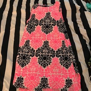 Patterned Shift Dress