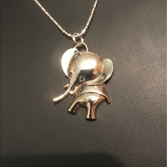 Blue ๐Eyed Tibetan Silver Elephant ๐ - Picture 2 of 5