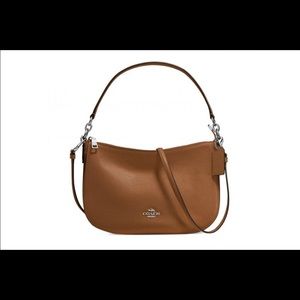 🔥NWT Coach Pebble Chelsea Crossbody Purse Handbag