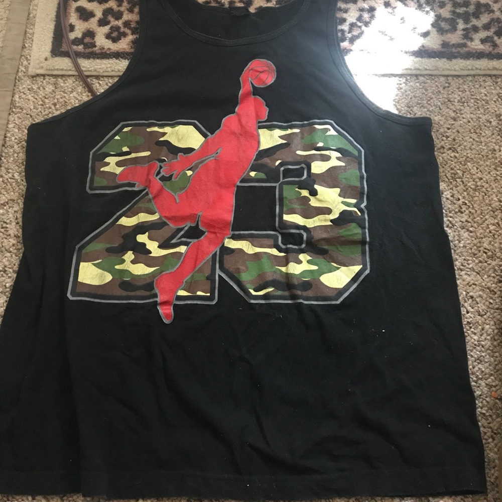 Black w/ camo and red accents