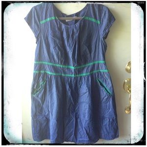 Eshakti denim chambray dress