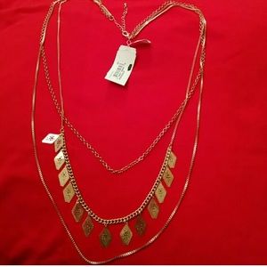 Nordstrom Kite Filigree Layering Necklace