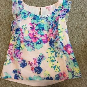 Floral tank top