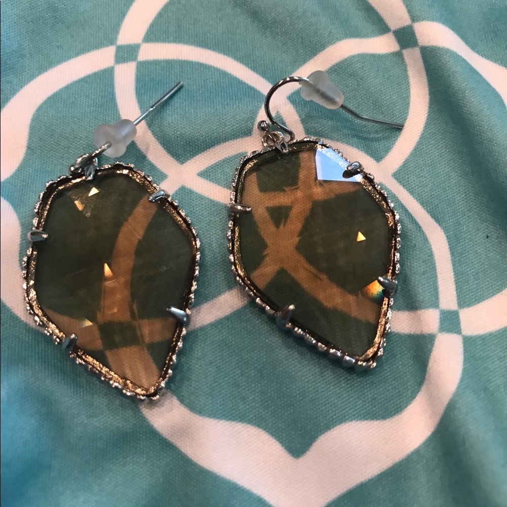Kendra Scott Clear Smoky Corleys