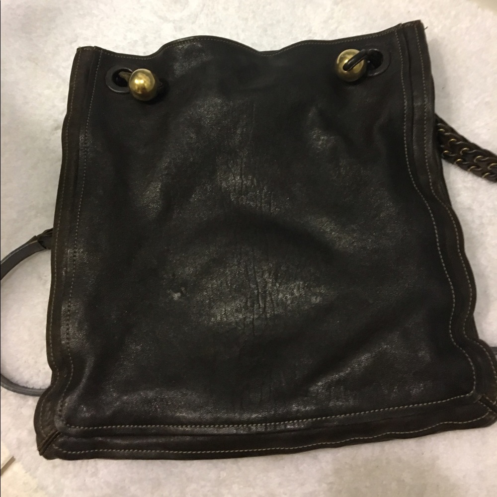 Chloe smooth leather cross body bag.