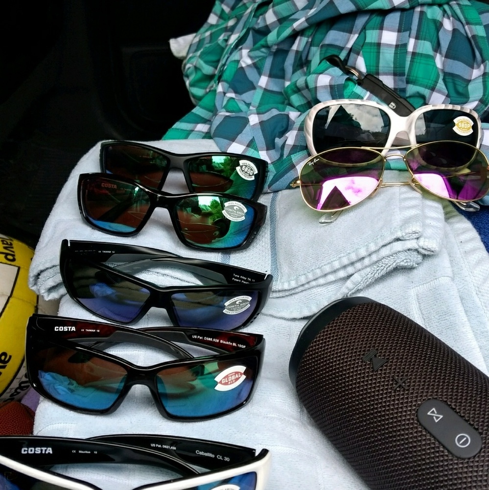 Men's Costa Sunglasses. Glass lens. 125 ea