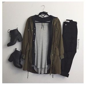 LF Grey Long Sleeve Tee