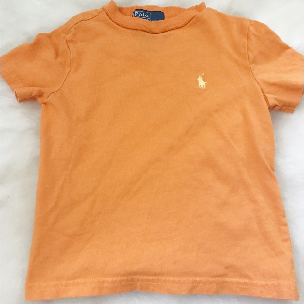 Ralph Lauren Orange Tee 18 months