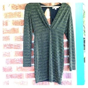 Ya Los Angeles shimmer cocktail dress