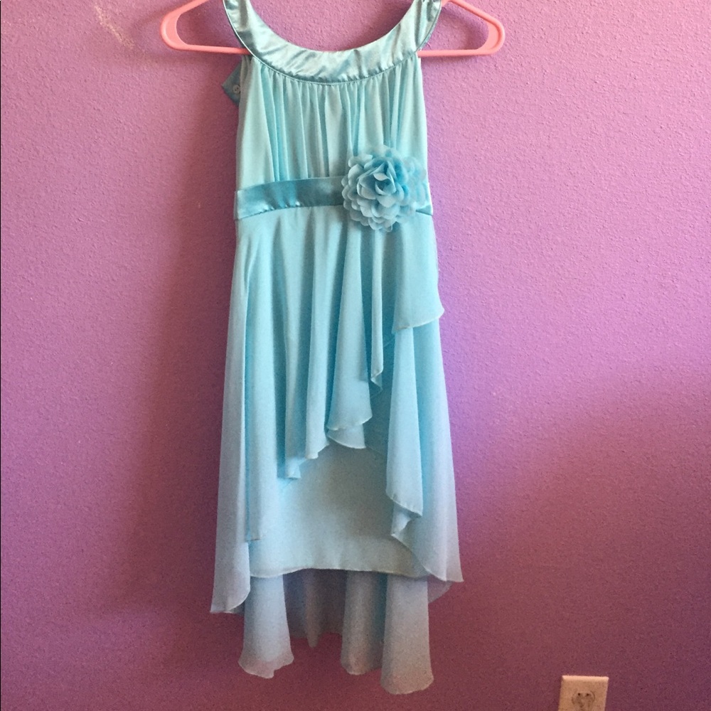 Blue dress