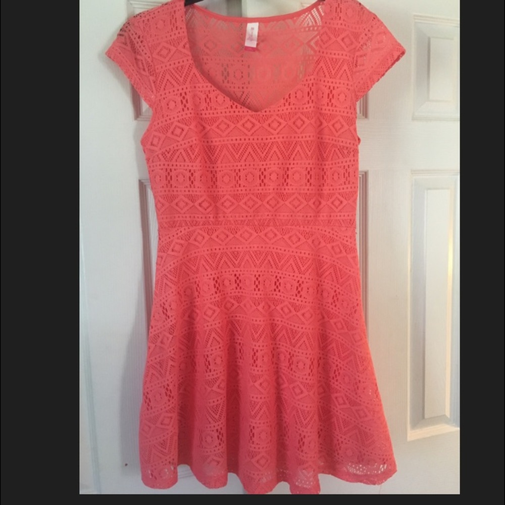 Coral Dress