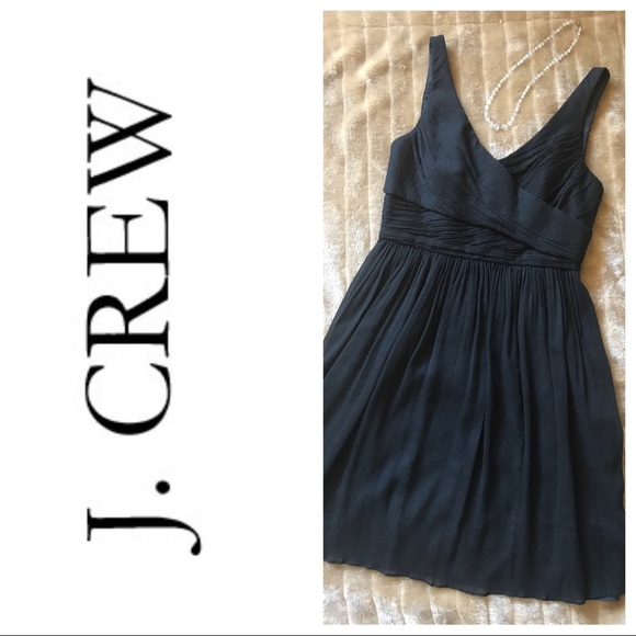 J. Crew Dresses & Skirts - J. Crew Silk Chiffon Dress Sz 10. Stunning.