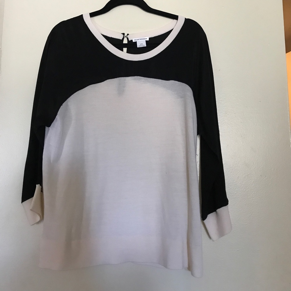 Club Monaco color block top