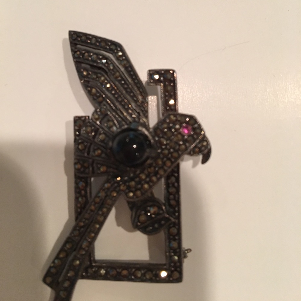 Marquesite Brooch