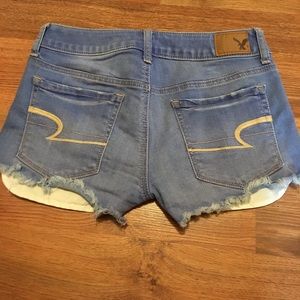 American eagle shortie shorts