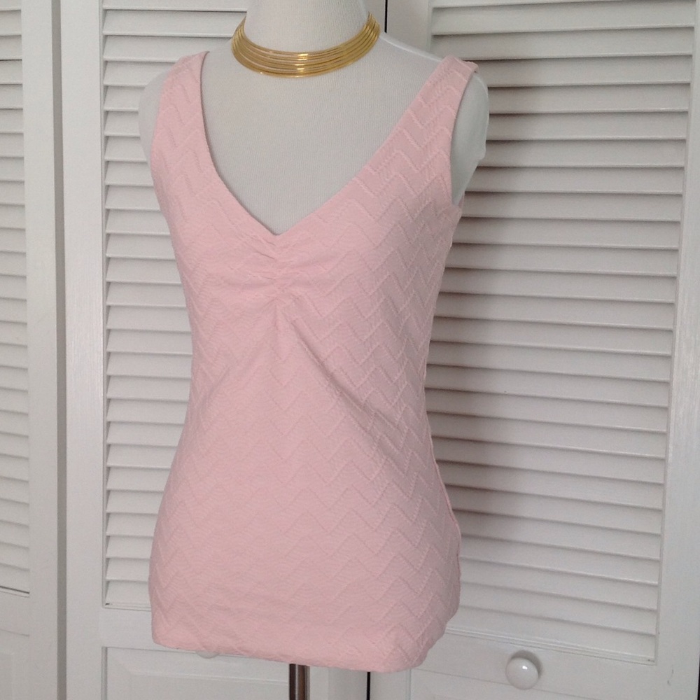 Pink Tank Top - WHBM - Lined