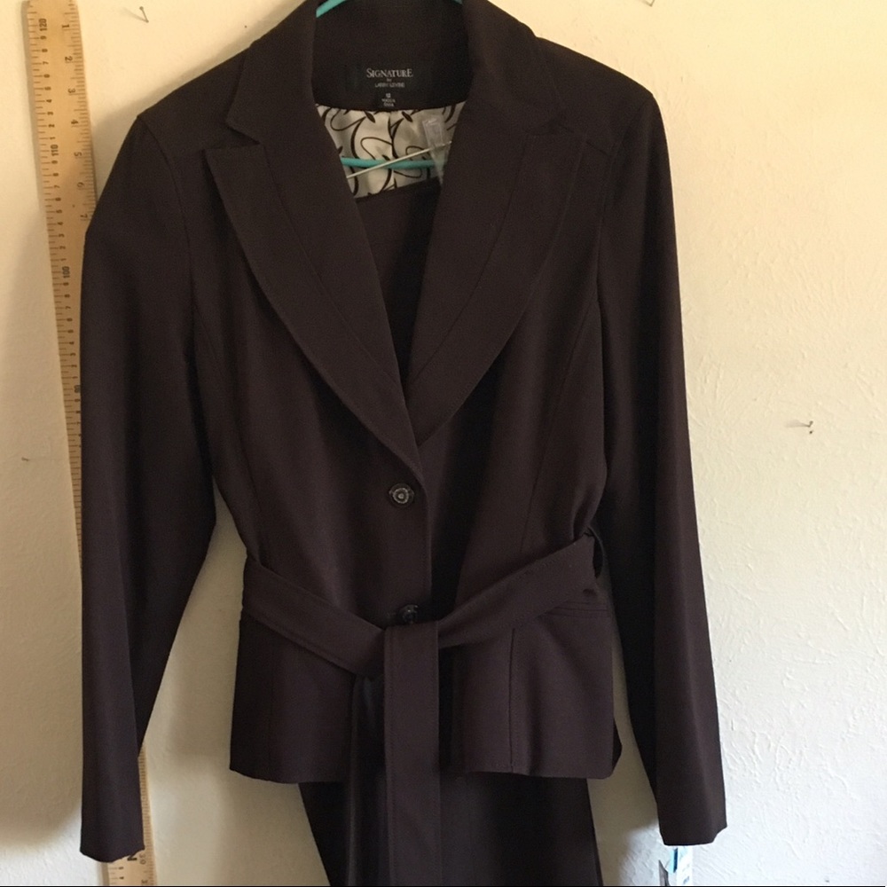 Stretch NWT pants jacket SUIT 12 business work FAB