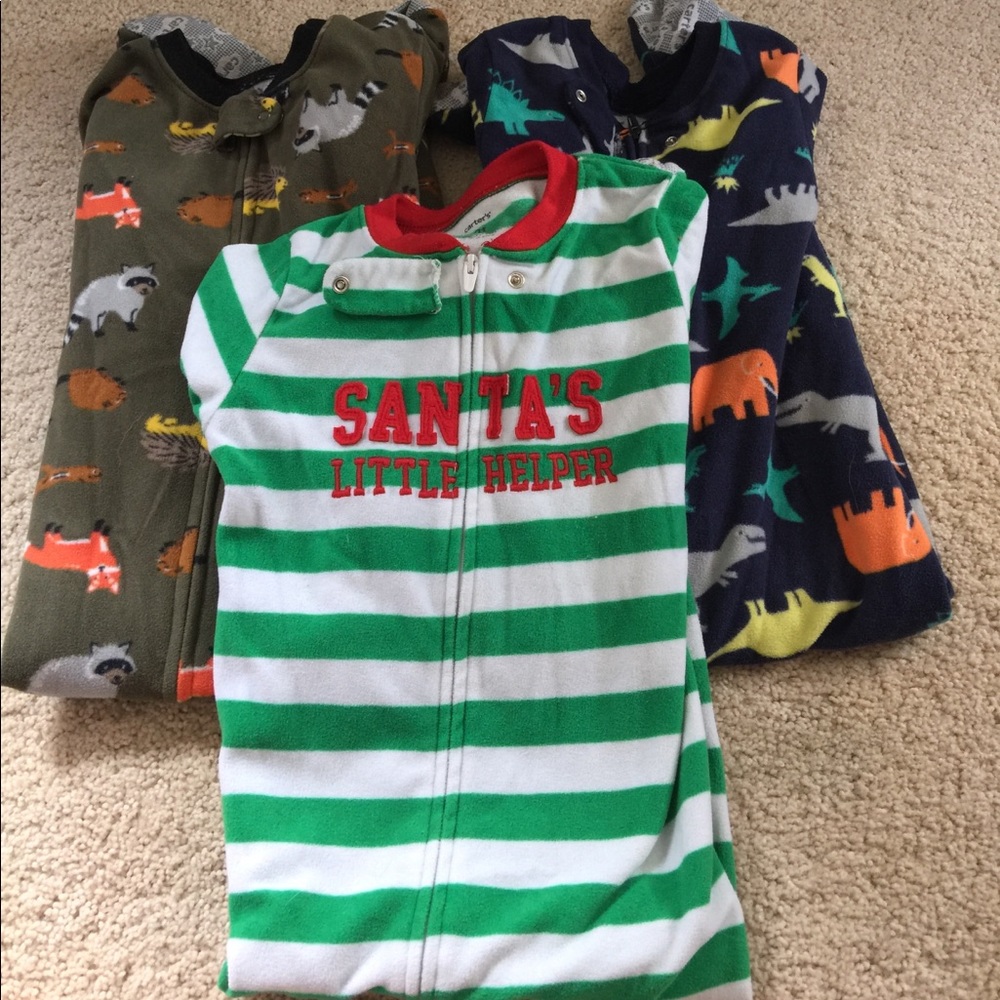 Carters fleece sleepers