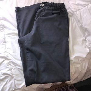 Greys Anatomy scrub pants medium tall- Gray