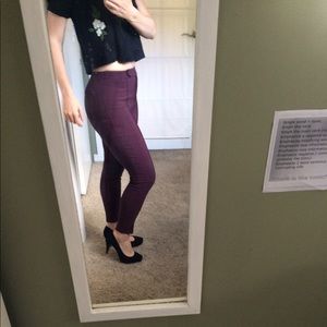 ASOS High Waist Cigarette Pants