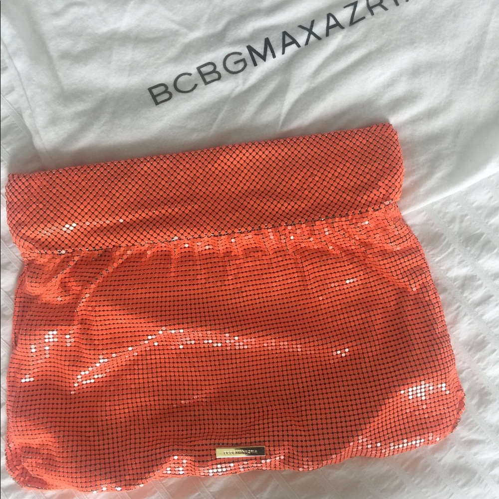 BCBG clutch Orange