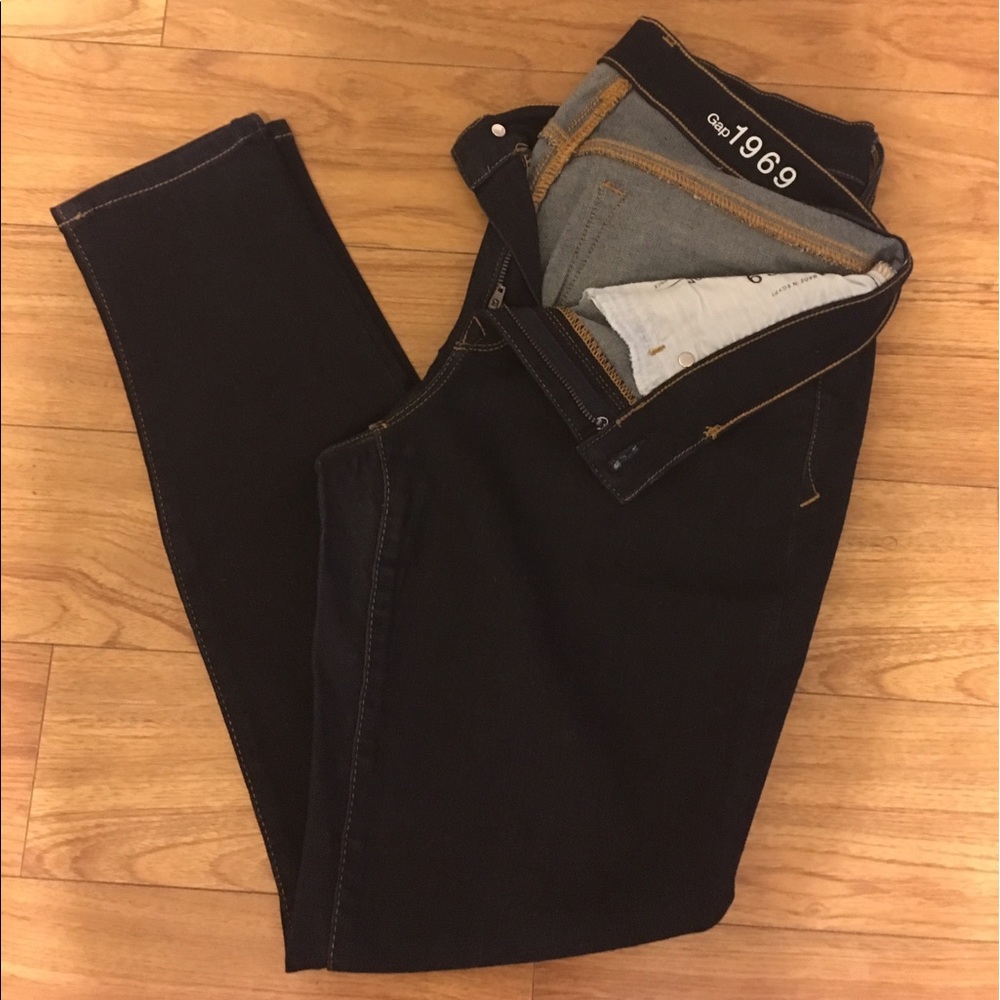 Gap 1969 Legging Jean, Dark Rinse.