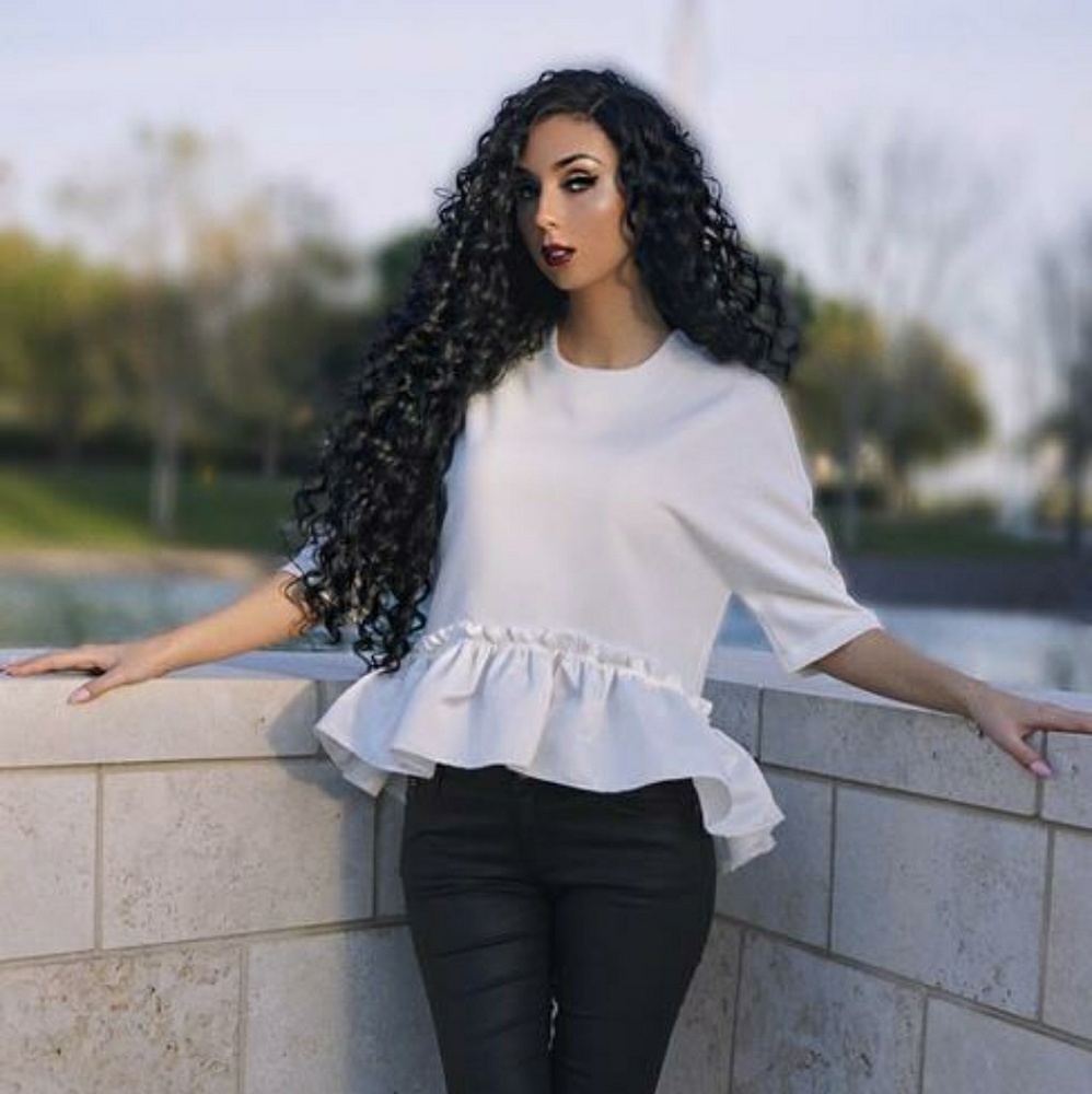 White dressy top