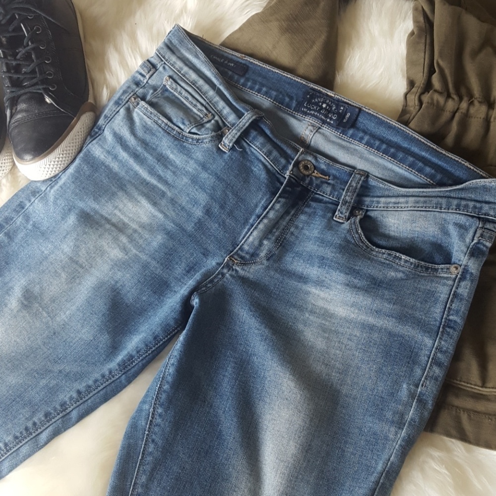 Lucky Brand Charlie Skinny Jeans sz30