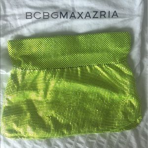 BCBG Yellow clutch