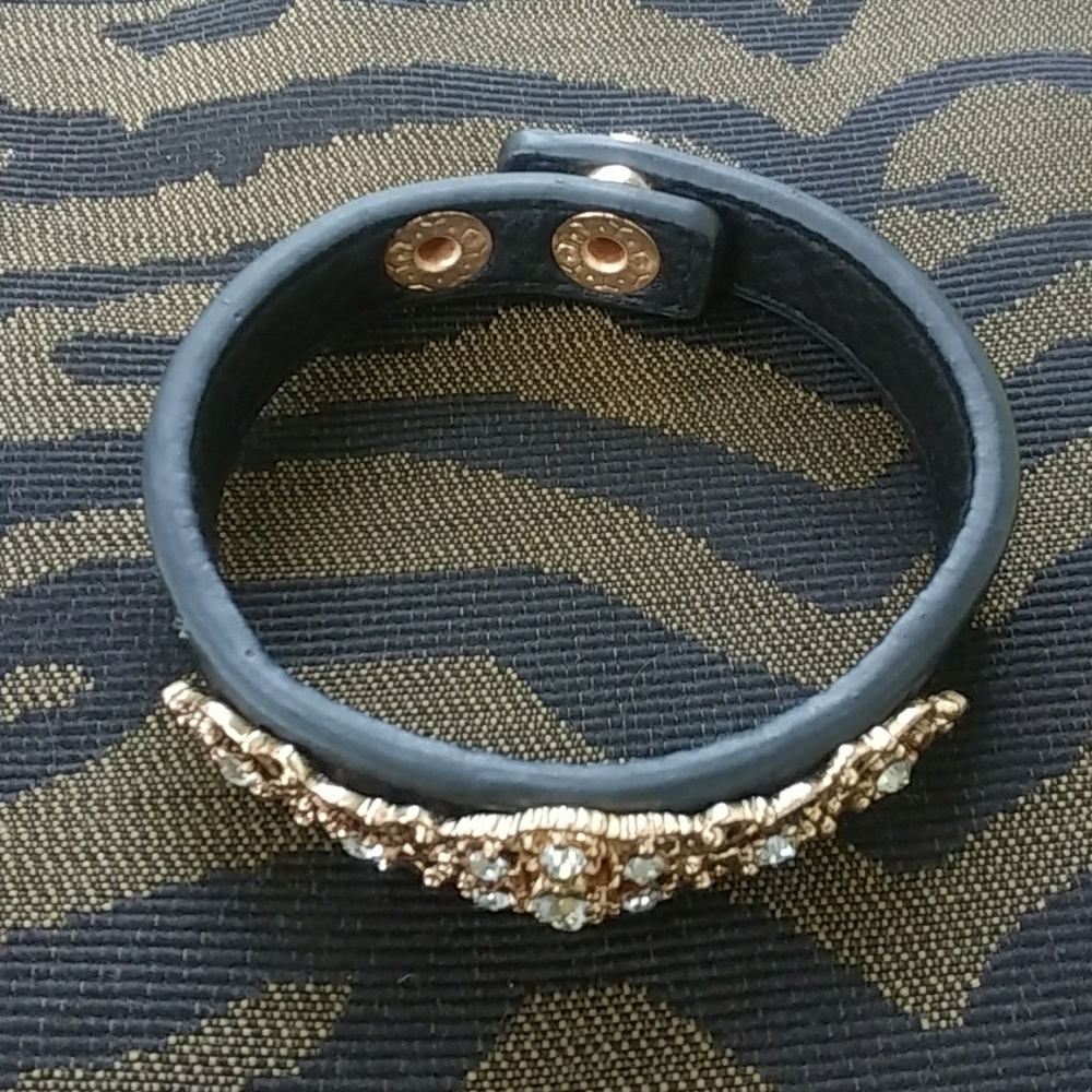 Leather Designer Bracelet