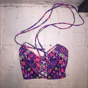 Mara Hoffman bathing suit top