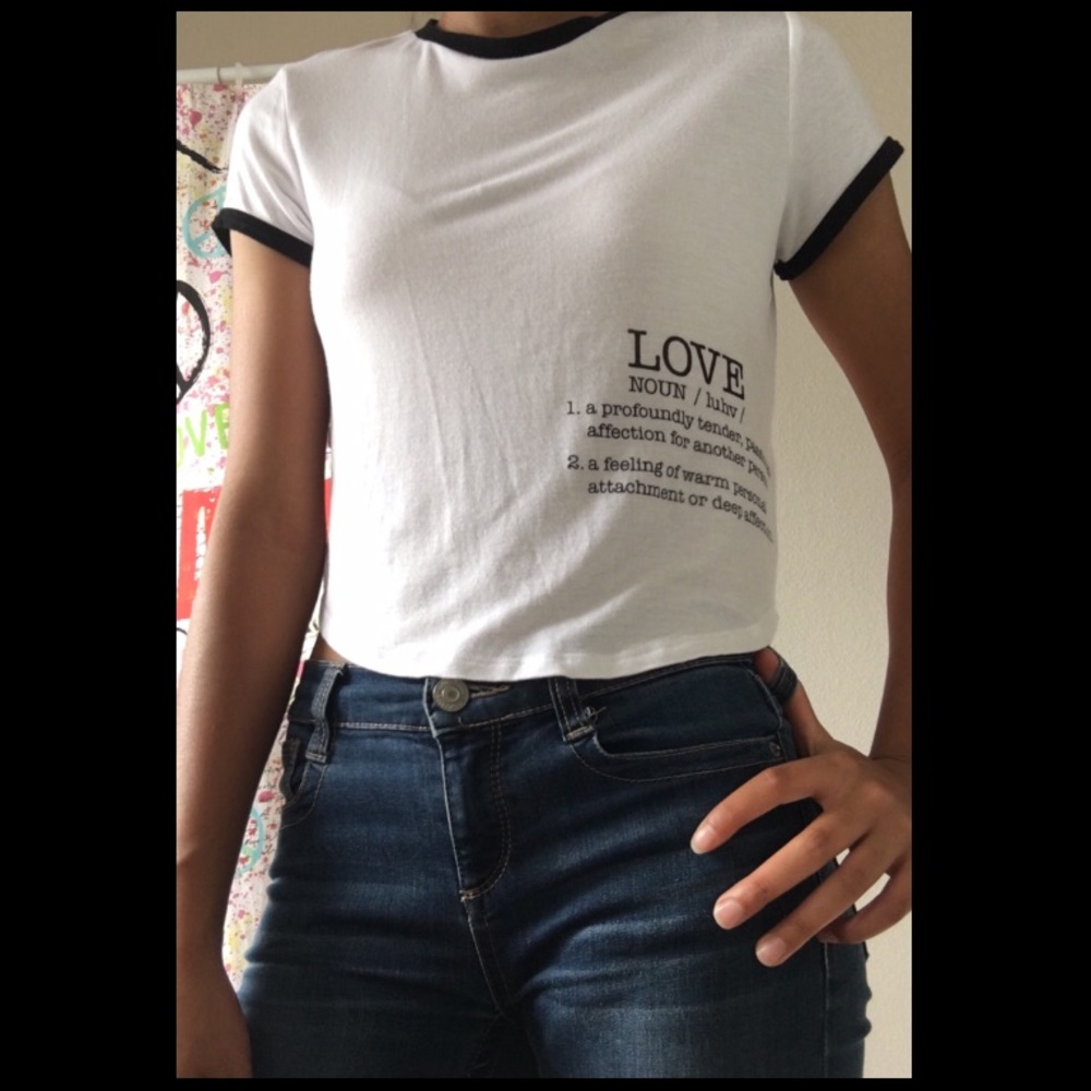 Forever 21 Love Shirt