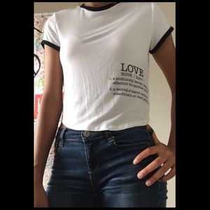 Forever 21 Love Shirt