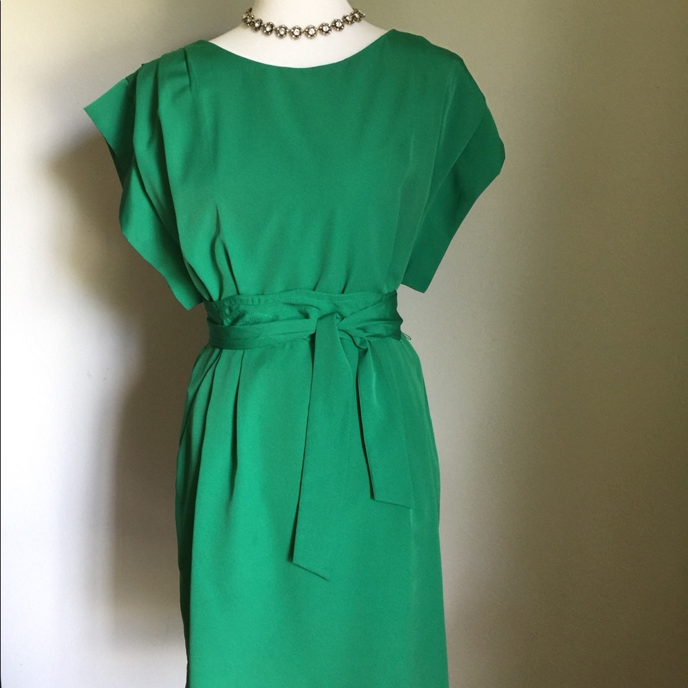 Green Eliza J dress