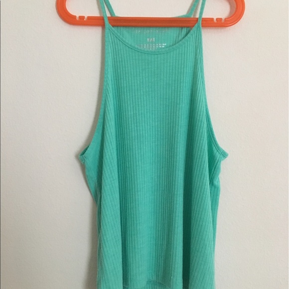 Aeropostale Ribbed Halter Top - Picture 2 of 3